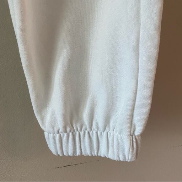 Topshop | Black + White Split Sweatpants | Size Small | NWT - Picture 4 of 7